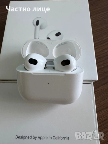 AirPods 3 gen, снимка 2 - Bluetooth слушалки - 54543259