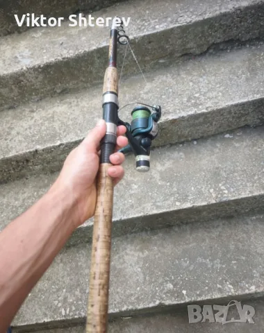 Въдица Daiwa Sensor + макара FilStar Aggressor 710 RD, снимка 2 - Въдици - 55583486