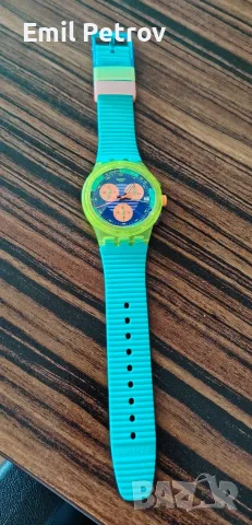 Часовник Swatch Neon Wave SUSJ404, снимка 6 - Мъжки - 55584931