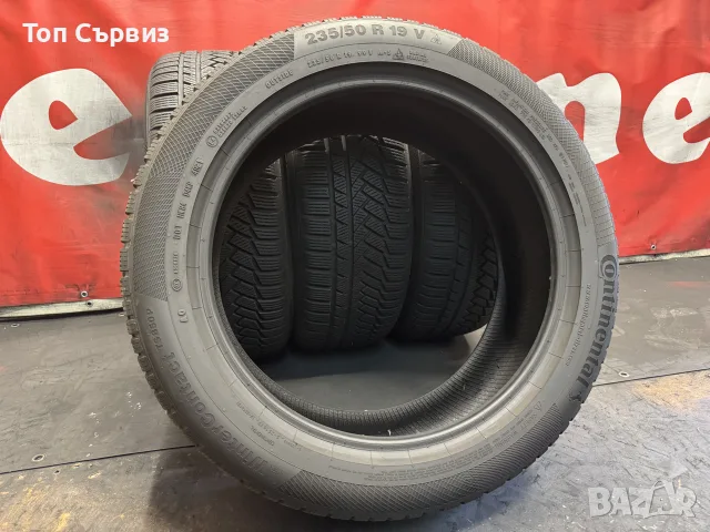 235 50 19, Зимни гуми, Continental WinterContactTS850P, 4 броя, снимка 5 - Гуми и джанти - 55670478