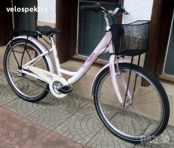 Мустанг Розово ! 24 цола капли ! Холандия ! Елегантен велосипед!, снимка 8 - Велосипеди - 54204925
