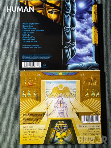 Iron Maiden - Metallica , снимка 5 - CD дискове - 54044806