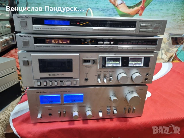 Technics SU-Z1+ дек Technics RS-M205+ Теchnics Stereo Tuner , снимка 3 - Ресийвъри, усилватели, смесителни пултове - 54196570