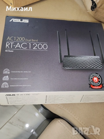 Asus rt-ac1200 рутер, снимка 3 - Рутери - 55066474