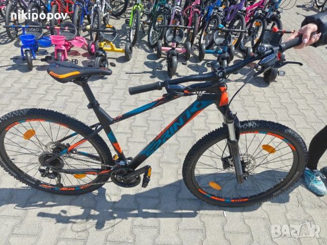 PA Велосипед 27.5" APOLON черен/оранж, снимка 3 - Велосипеди - 54276972