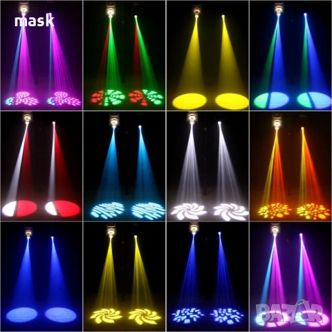 120W Mini SPOT LED Moving Head., снимка 6 - Други - 54383400