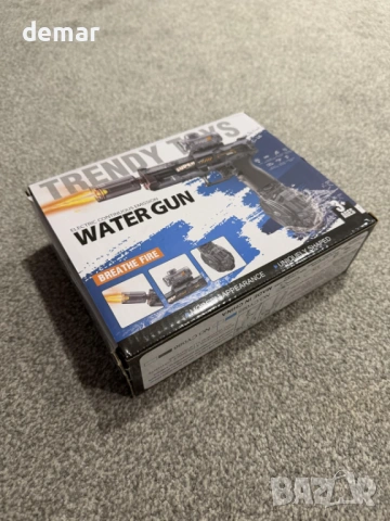 Електрически воден пистолет, автоматичен воден пистолет с 320 мл капацитет, снимка 6 - Електрически играчки - 54227458