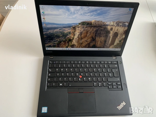 Lenovo ThinkPad T470, Intel i5 6200U, 8GB RAM, 256GB NVMe