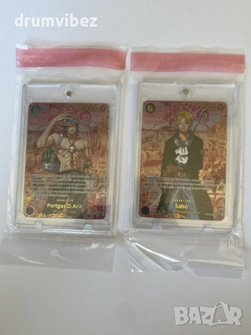 One Piece - Portgas.D.Ace & Sabo SEC Cards, снимка 11 - Колекции - 55492920