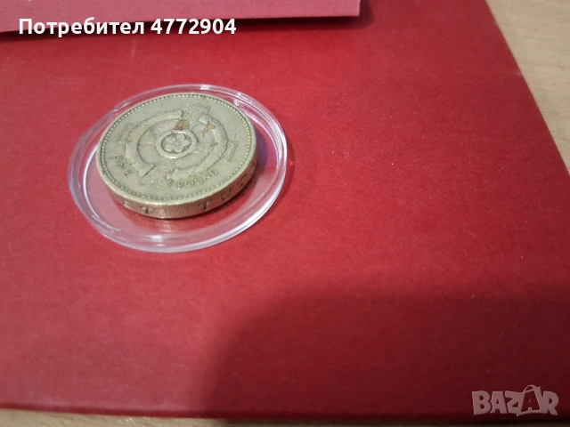Рядък One Pound 2001 с Грешка , снимка 7 - Нумизматика и бонистика - 54286069