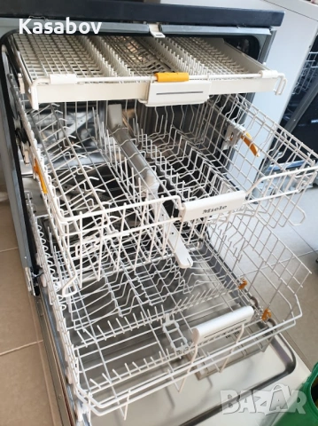 XXL Съдомиялна Miele - Auto Open - 14 Комплекта - Пълно Вграждане 60см, снимка 6 - Съдомиялни - 53980129