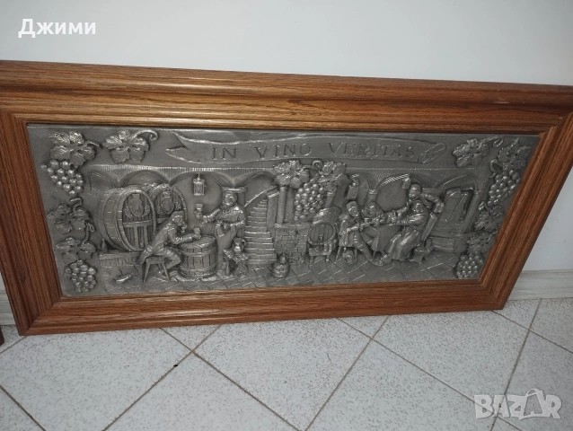 прекрасни калаено сребърни картини, снимка 3 - Антикварни и старинни предмети - 55163982