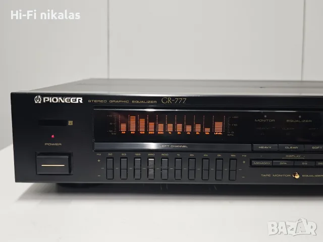EQ стерео графичен еквалайзер PIONEER GR-777, снимка 2 - Еквалайзери - 55528520