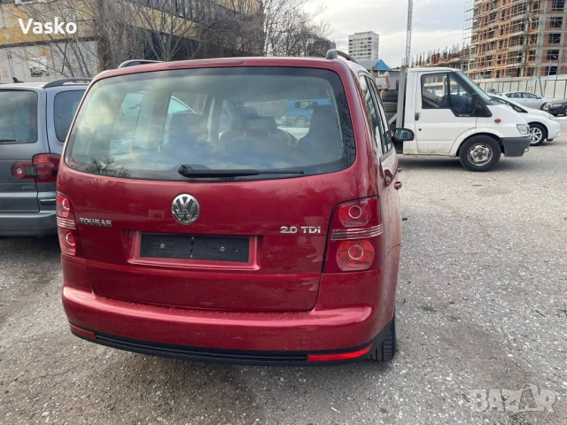 wv touran 2.0tdi 140k.c. код.BMM, снимка 5 - Автомобили и джипове - 54840486