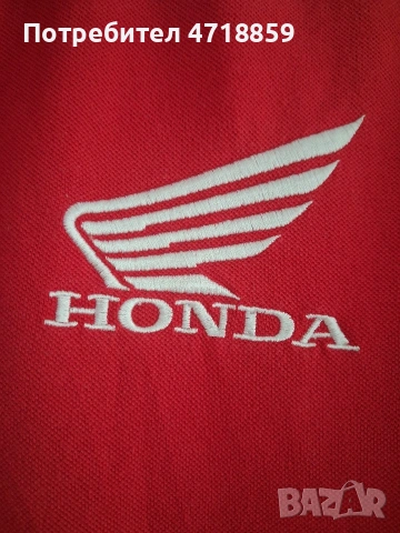 Блузка с якичка на HONDA, снимка 4 - Тениски - 55211487