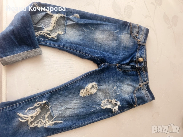 PHILIPP PLEIN ДАМСКИ ДЪНКИ, снимка 2 - Дънки - 54842330