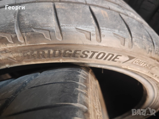 4бр.летни гуми 225/35/18 Bridgestone, снимка 3 - Гуми и джанти - 54713315