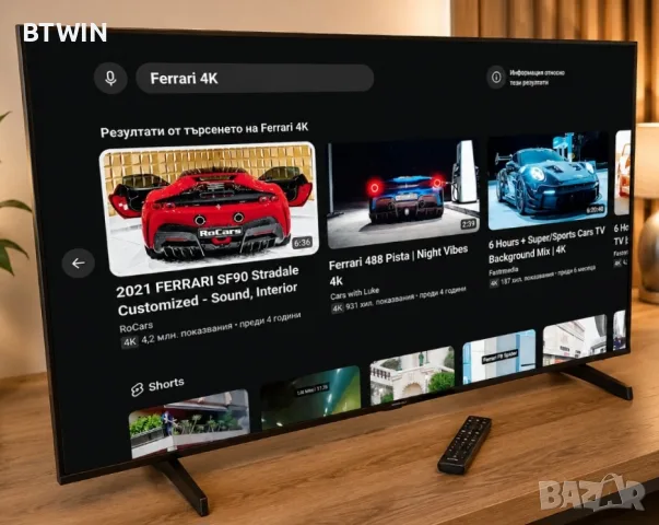 Телевизор - Samsung 50 ИНЧА - Smart - 4K Ultra HD - LED !, снимка 4 - Телевизори - 55597305