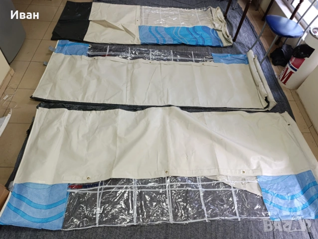 Сафари рум за кемпер. Thule G1 Safari Room 5500 Tristor 3.10м лице. Височина 249-264cm , снимка 10 - Палатки - 54383097