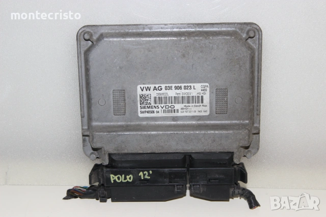 Моторен компютър VW Polo (2009-2014г.) 03E906023L / 03E 906 023 L / 5WP40506 04 / SIMOS 9.1