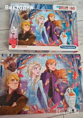 Сет пъзели, Frozen, Елза и Ана , снимка 7 - Образователни игри - 55367768