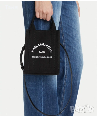 Дамска чанта KARL LAGERFELD, снимка 3 - Чанти - 54964719