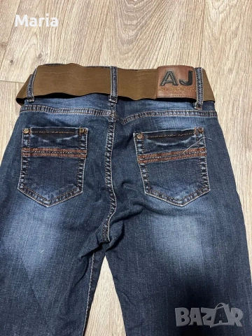 Armani Jeans оригинални дамски дънки с еластична талия – размер S, снимка 6 - Дънки - 54529473