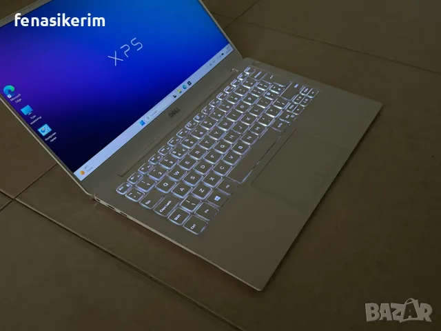 13.3' Full HD Core i7-8565u DELL XPS 9380 16GB RAM/256GB NVMe/Подсветкa/Win 11/Бат 3ч, снимка 6 - Лаптопи за работа - 55540691