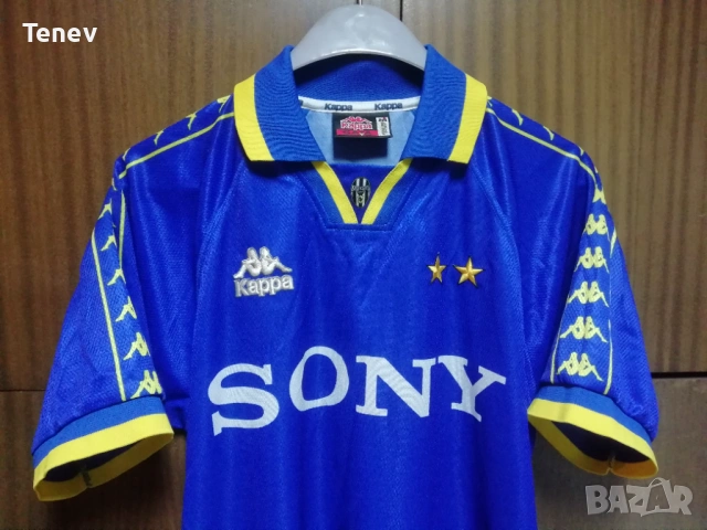 Juventus 1996 1997 Trofeo Berlusconi Kappa Vintage Pre Season Ювентус ретро, снимка 4 - Тениски - 38009831