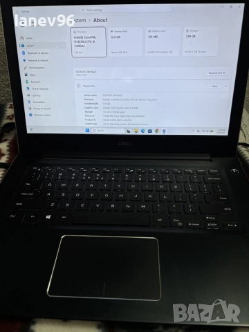 Dell Vostro 5471 | Intel Core i5-8250U | 12GB DDR4 | 256GB SSD, снимка 2 - Лаптопи за дома - 55449387