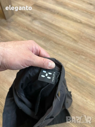 Висок клас мъжки технически HAGLOFS  CLIMATIC Charcoal Gray Cargo Pant's , S/М размер, снимка 9 - Спортни дрехи, екипи - 54039244