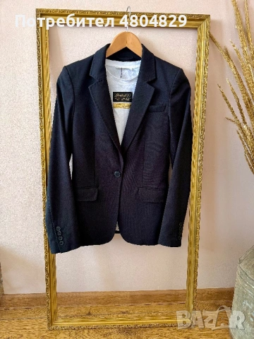 H&M Дамско елегантно вталено сако и дънки, снимка 13 - Сака - 54539208