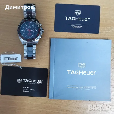 НОВ Tag Hauer Formula 1 Max Verstappen Special Edition, Chrono, лимитиран, снимка 16 - Мъжки - 55681501