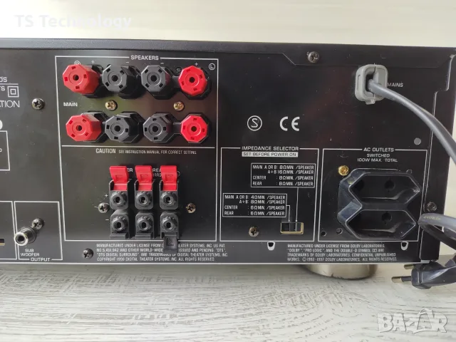 Ресивър Yamaha RX-V420RDS – 5.1-канален аудио приемник, снимка 9 - Ресийвъри, усилватели, смесителни пултове - 55309090