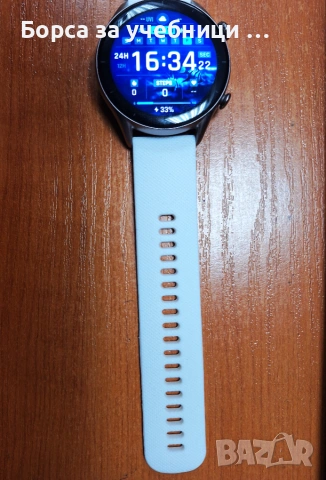 Смарт часовник Amazfit GTR 3 с кутия и кабел за зареждане. Много запазен., снимка 4 - Смарт часовници - 55234515