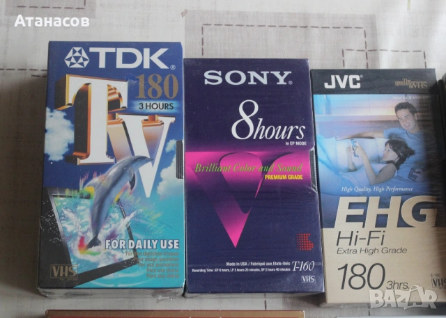 Видео касети VHS, VHSC, Video 8, MiniDV, DV, почистваща, снимка 2 - Чанти, стативи, аксесоари - 54050018