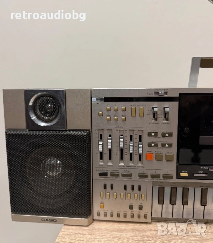🔈Ретро радиокасетофон със синтезатор CASIO  KX-101 - Boombox🔈, снимка 5 - Радиокасетофони, транзистори - 54638462