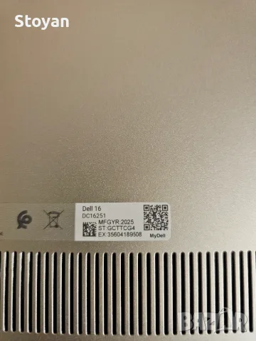 Dell 16 (DC16251), снимка 10 - Лаптопи за работа - 55361778