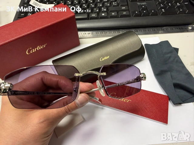 Оригинални слънчеви очила Cartier CT0474S 004, снимка 2 - Слънчеви и диоптрични очила - 54514950
