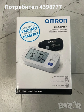 Апарат за кръвно налягане Omron M6 Comfort.