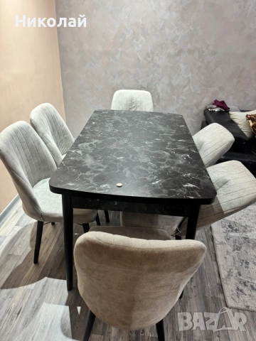 Продавам трапезен, кухненски стол 6 броя комплект 40 евро
