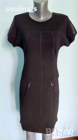 Три различни броя / Уникална рокля "MYBC"(вълна), Burda и Sparkling dress, снимка 5 - Рокли - 36473533