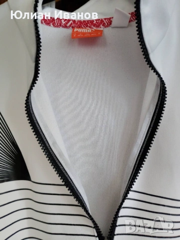  puma  бяло hoodie. , снимка 3 - Тениски - 54197080