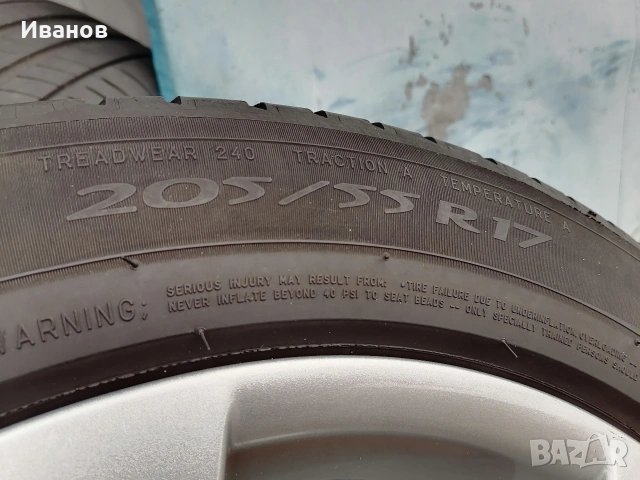 летни гуми 205 55 17, снимка 6 - Гуми и джанти - 54369808