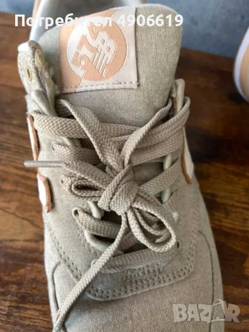 Оригинални New Balance 574 Бежови – №43 (27.5 см) / Като нови, снимка 7 - Маратонки - 55605047