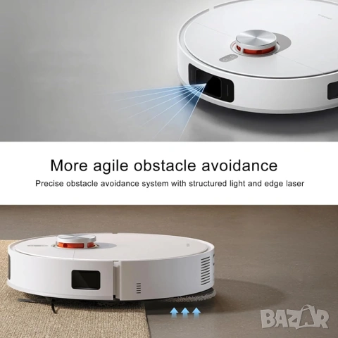 Робот прахосмукачка Xiaomi Robot Vacuum X20 Pro 7000Pa с All-in-One станция - НОВА, снимка 6 - Прахосмукачки - 54919414