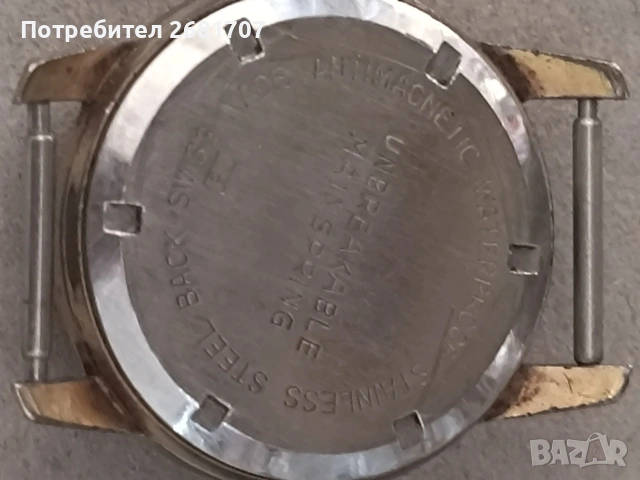 позлатен часовник Camy Geneve , снимка 3 - Дамски - 54979519