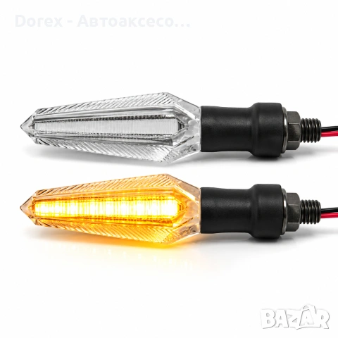 Мигачи за мотор LED 12V - 2бр. комплект - различни модели, снимка 10 - Аксесоари и консумативи - 55193587
