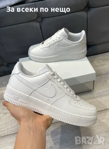 Nike Дамски Бели Маратонки👟Дамски Спортни Обувки В Бял Цвят Найк Код Megi5, снимка 4 - Маратонки - 55423016