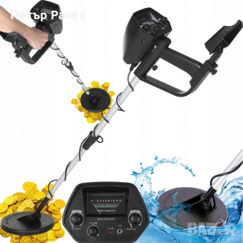 Водоустойчив металотърсач за злато, сребро, монети и съкровища K-1374, снимка 6 - Друга електроника - 53984547